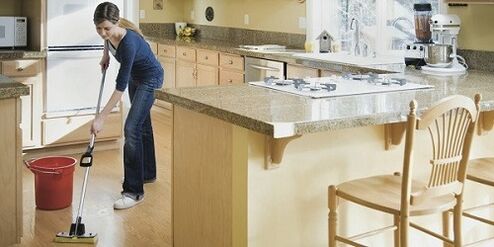 nat reinigen als preventie van parasitaire infecties